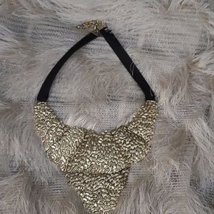 Pot of Gold statement necklace